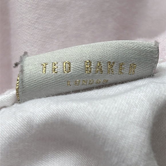 Ted Baker Soft Pink Floral Duvet Cover Double Full - Picture 8 of 11